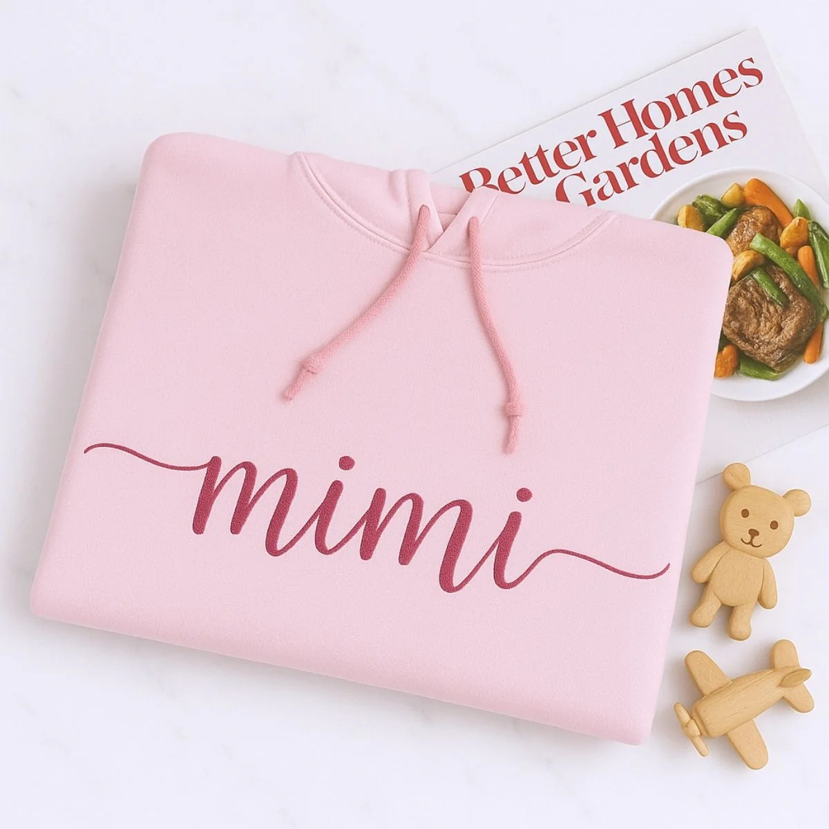 Mimi Custom Hoodie - Grandmother Embroidered Sweatshirt - Perfect Mother's Day Grandma Gift - Image 6
