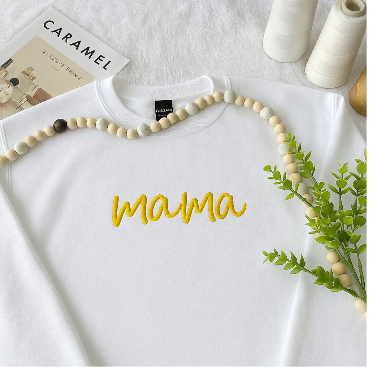 Mom Custom Sweatshirts - Mama Embroidered Hoodies - Perfect Mother's Day Gift - Image 2