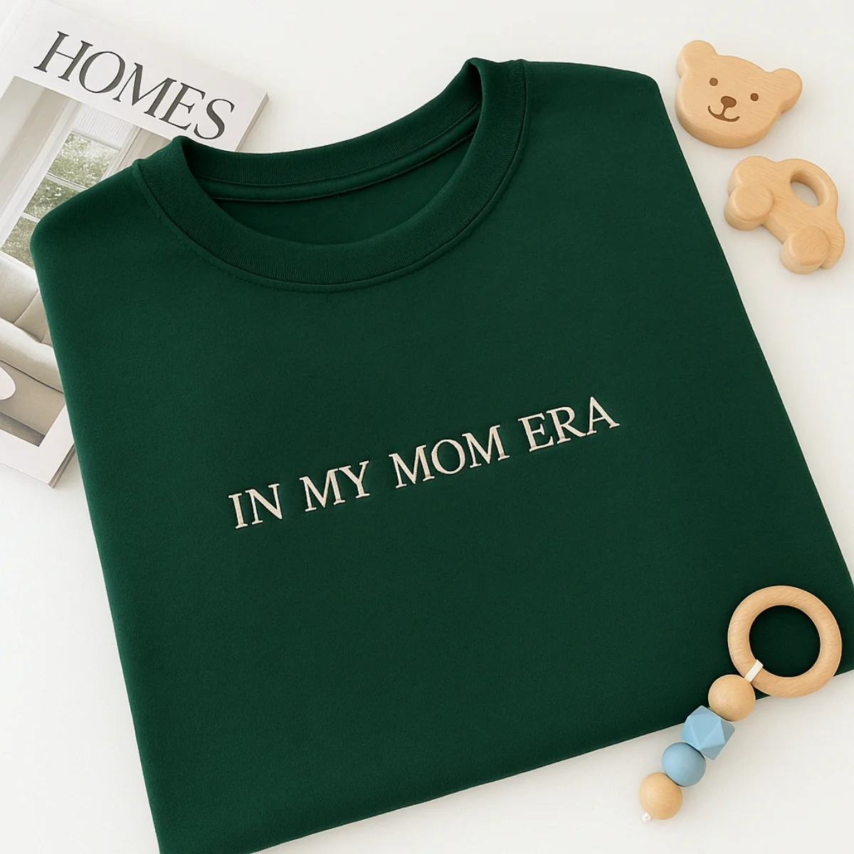 Mom Era Custom Sweater - In My Mom Era Embroidered Pullover - Trendy Mother's Day Gift - Image 7