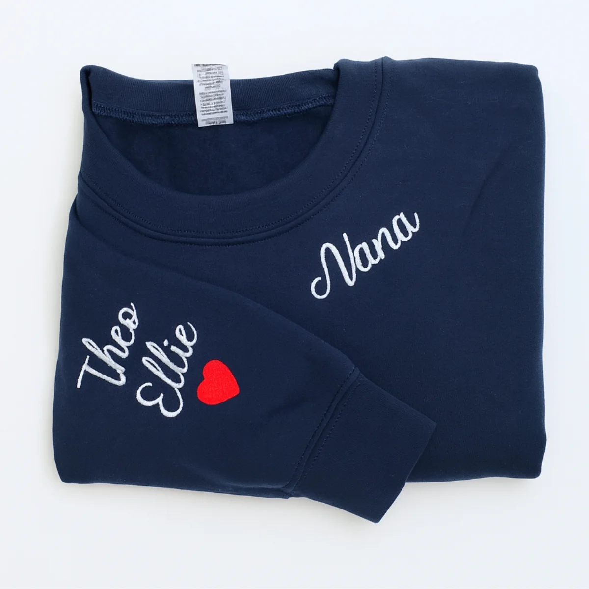 Nana Custom Hoodies - Grandchildren Names Embroidered Sweatshirts - Personalized Grandma Gift - Image 3