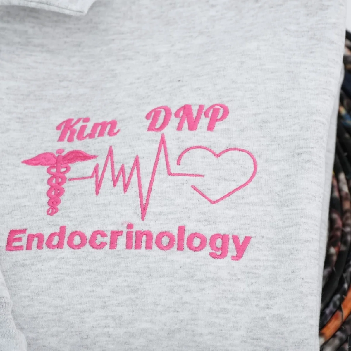 Personalized Medical Quarter-Zip - Custom Healthcare Professional Embroidered Apparel - Perfect Nurse Practitioner Gift - Image 2