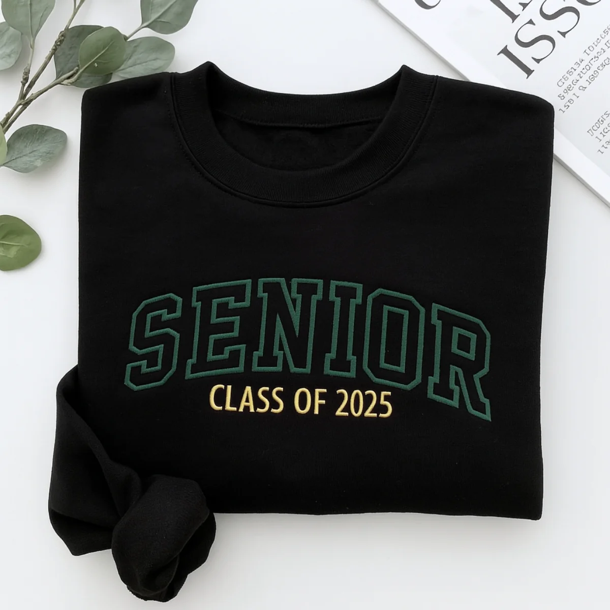 Senior Class of 2025 Hoodies - Custom Graduation Embroidered Sweatshirts - Perfect Graduation Gift - Image 2