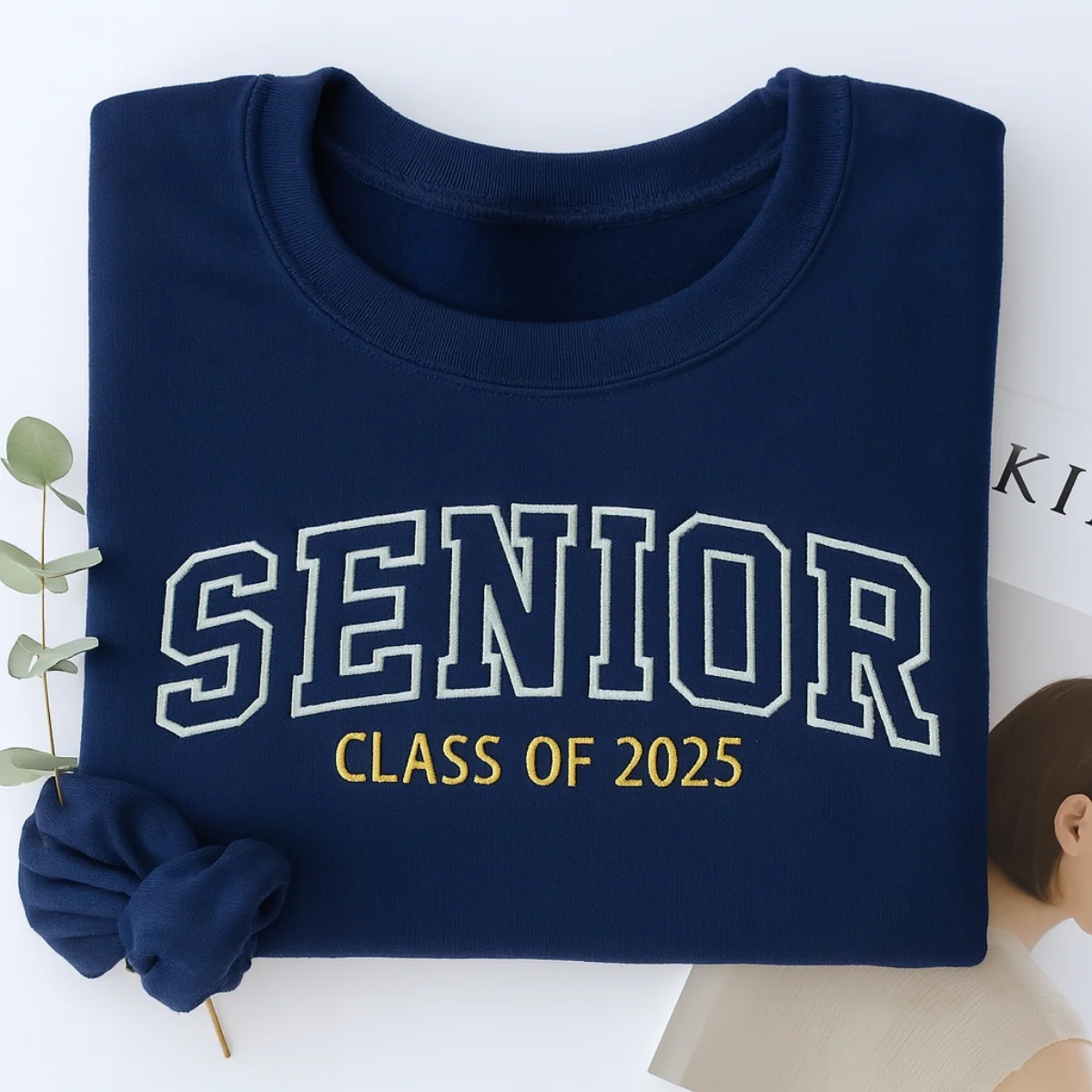 Senior Class of 2025 Hoodies - Custom Graduation Embroidered Sweatshirts - Perfect Graduation Gift - Image 4
