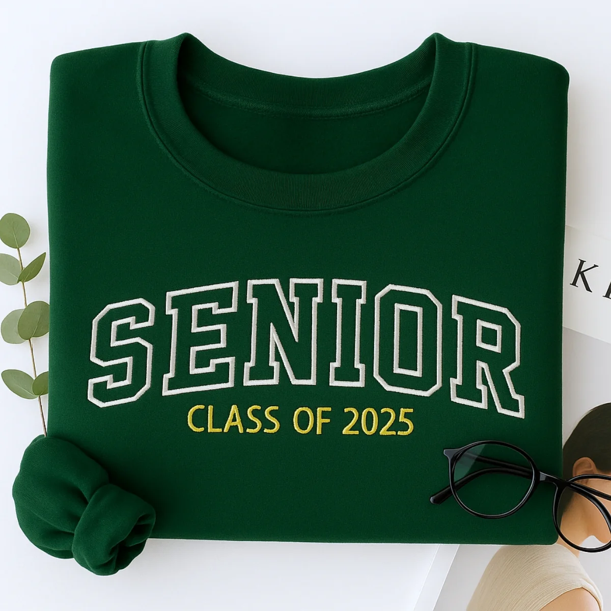 Senior Class of 2025 Hoodies - Custom Graduation Embroidered Sweatshirts - Perfect Graduation Gift - Image 5