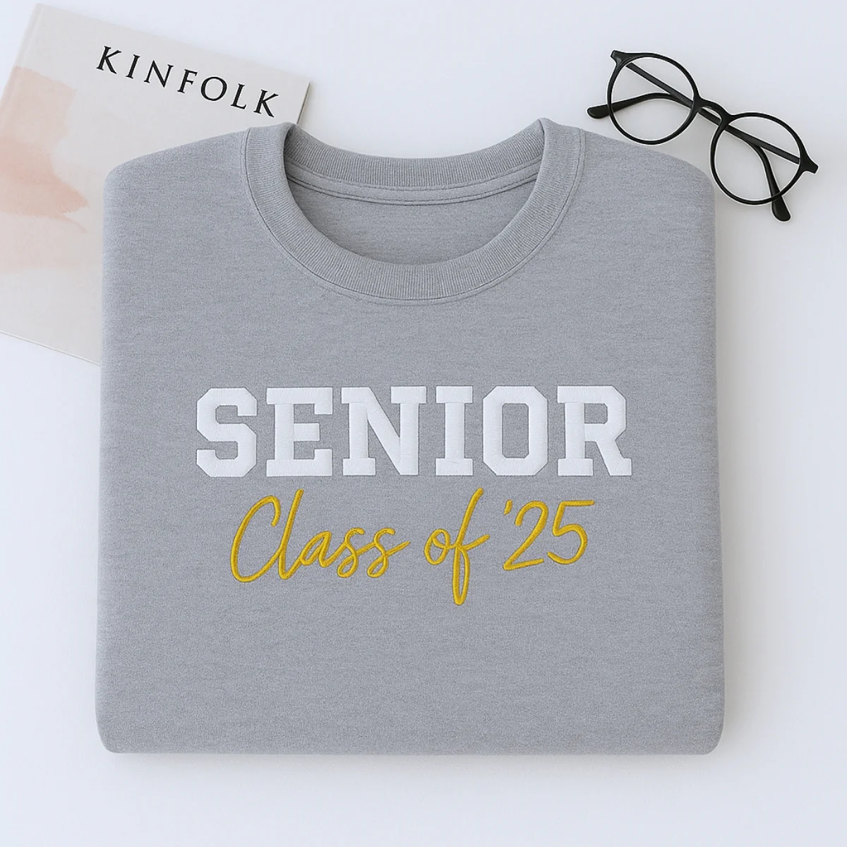 Senior Class of 25 Sweatshirts - Custom Graduation Embroidered Hoodies - Perfect 2025 Graduation Gift - Image 7