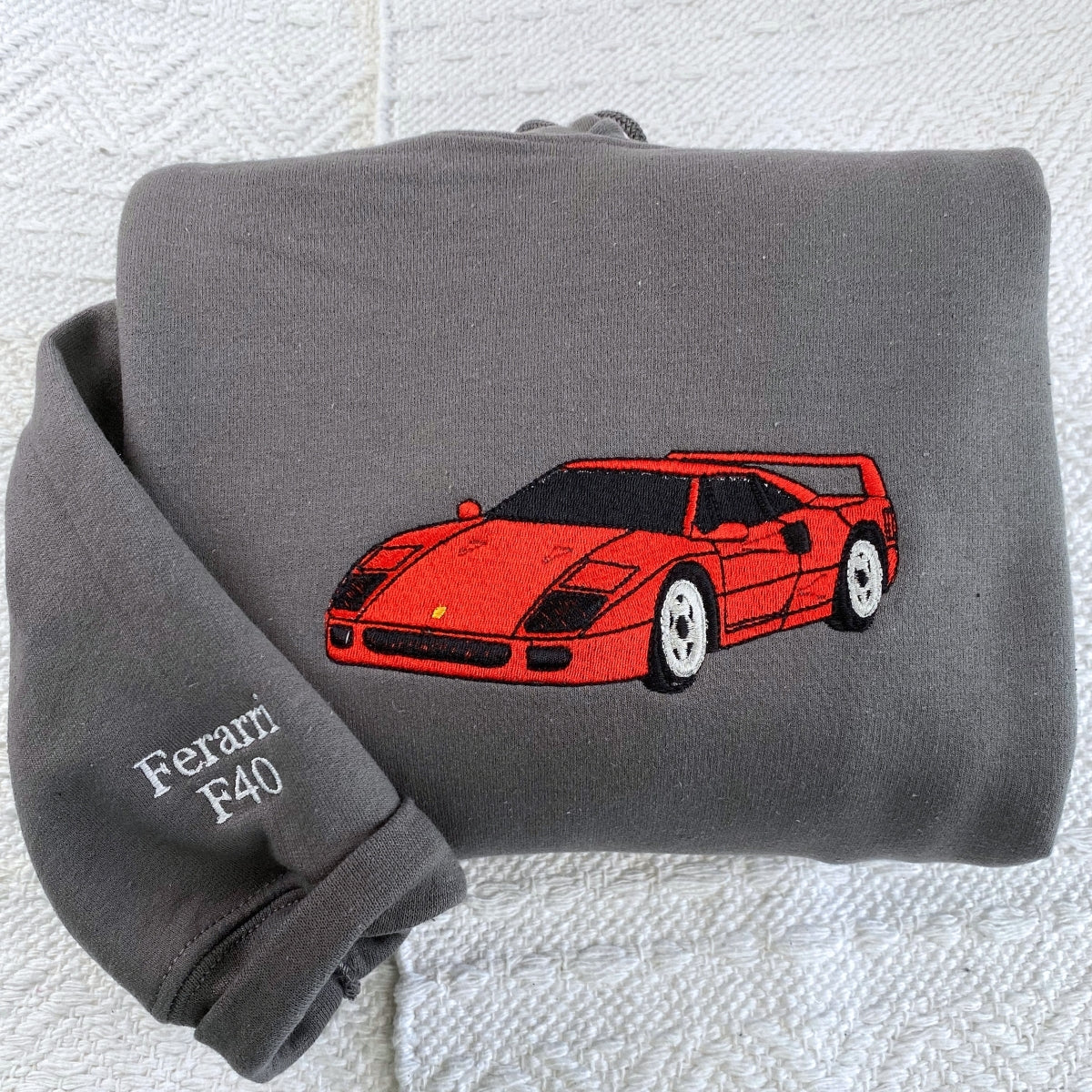 Sports Car Custom Hoodies - Performance Vehicle Embroidered Sweatshirts - Car Guy Gift - Image 6