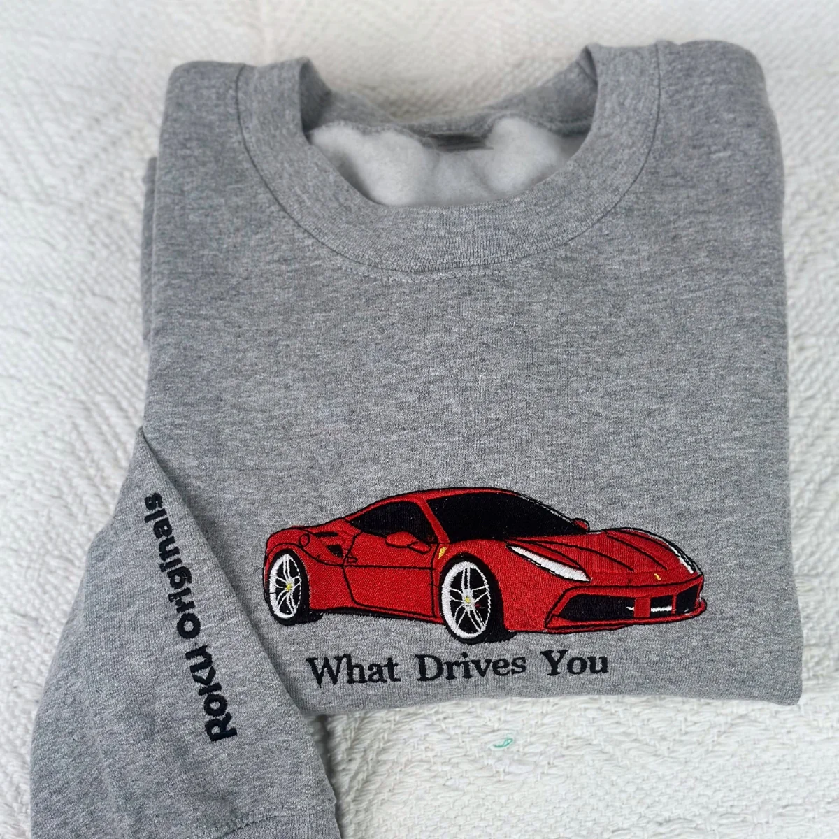 Sports Car Custom Hoodies - Performance Vehicle Embroidered Sweatshirts - Car Guy Gift - Image 8