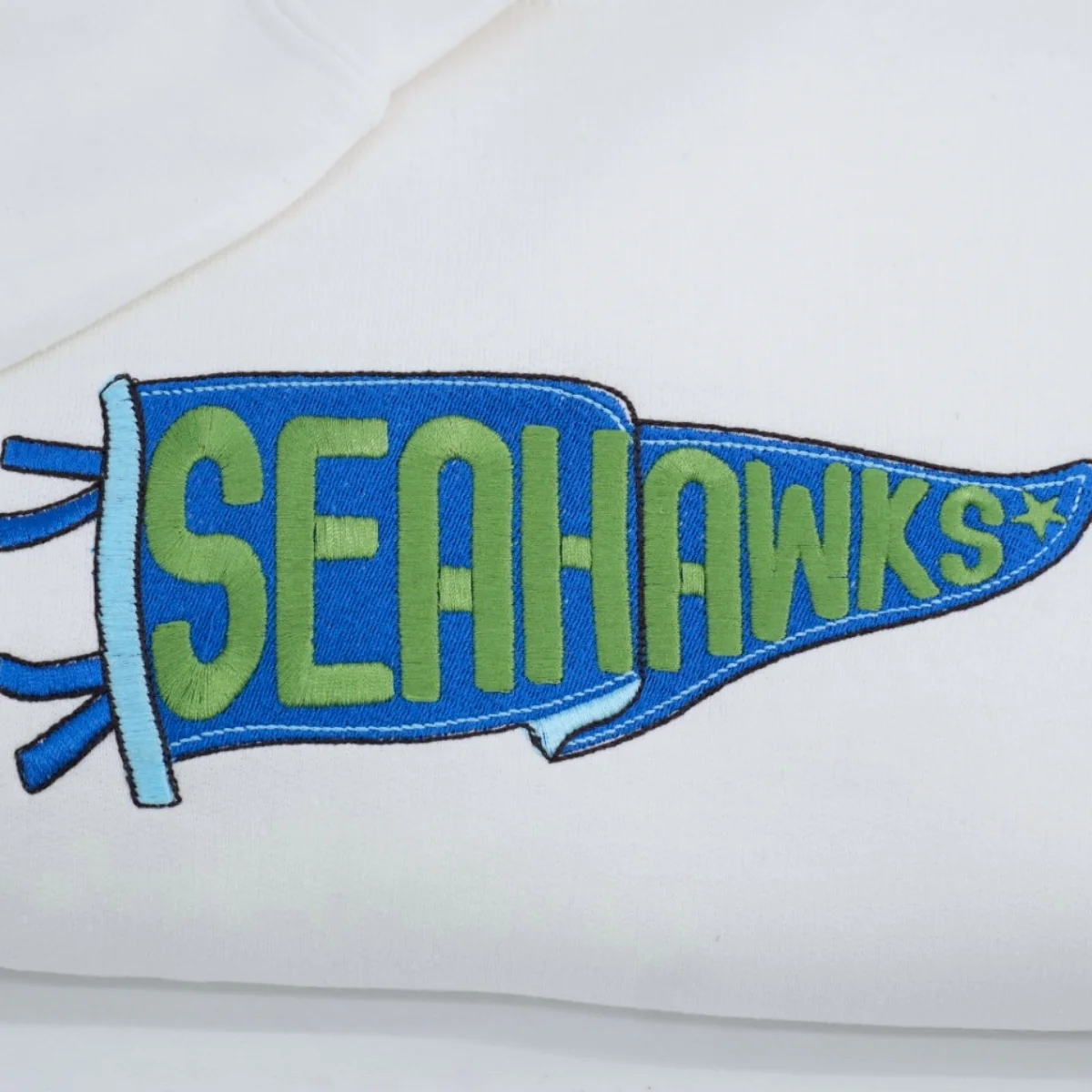 Sports Fan Custom Hoodies - Team Pennant Embroidered Sweatshirts - Perfect Sports Enthusiast Gift - Image 2