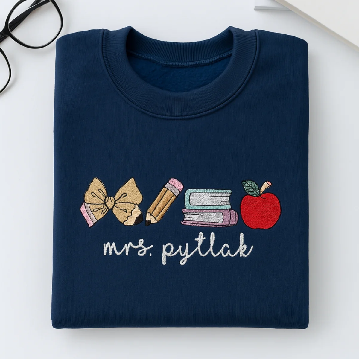 Teacher Custom Hoodies - Personalized Embroidered Sweatshirts - Perfect Educator Appreciation Gift - Image 2
