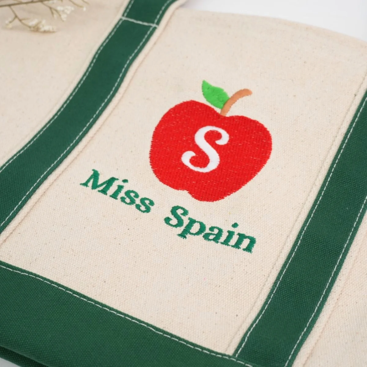 Teacher Custom Tote Bags - Personalized Miss Embroidered Bag - Perfect Educator Gift - Image 2