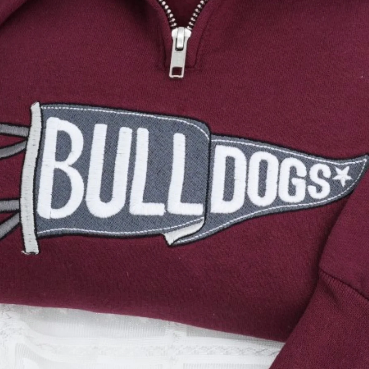 Team Spirit Quarter-Zip Sweatshirts - Custom School Sports Embroidered Apparel - Perfect Fan Gift - Image 2